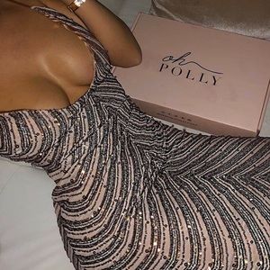 Ohpolly oh Polly embellished luxe dress